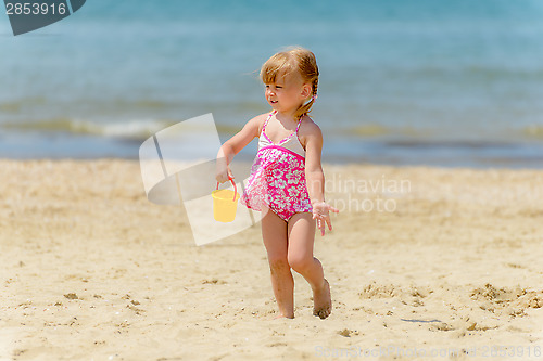 Image of Girl on the beach