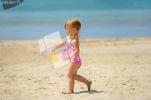 Image of Girl on the beach