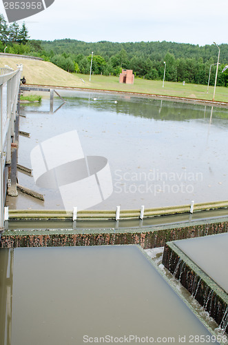 Image of Primary sewage water clarification facility step 