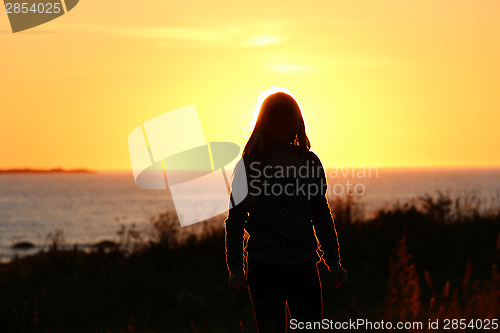 Image of Sunset Girl