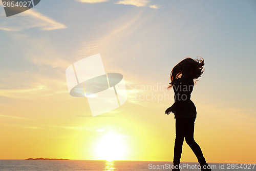 Image of Sunset Girl