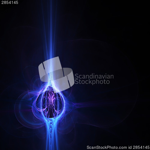 Image of Blue Fractal Orb
