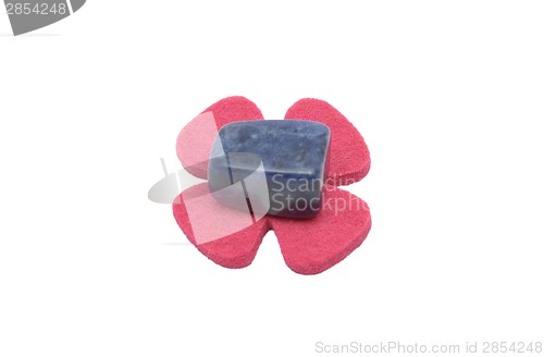 Image of Sodalite on felt