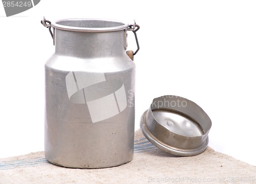 Image of Milk can open