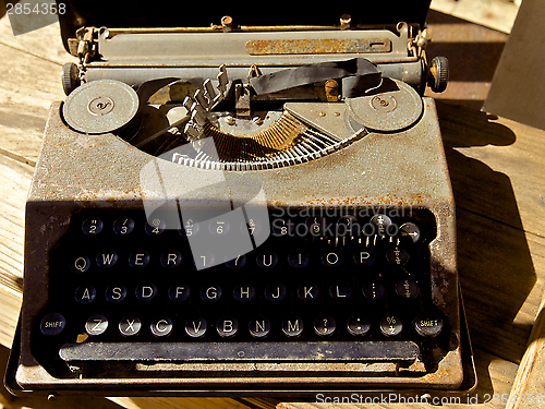 Image of Antique typewriter