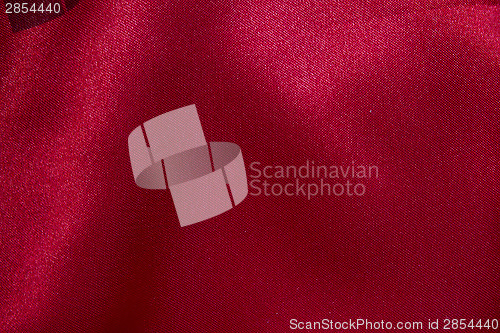Image of red fabric background