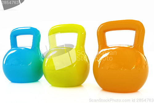 Image of Colorful weights 