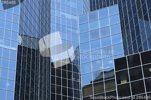 Image of Reflections in office building