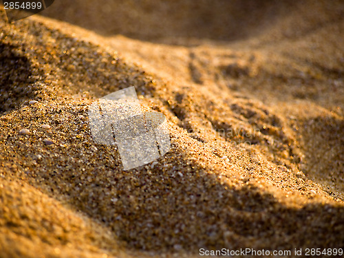 Image of Close-up of sand on the beach