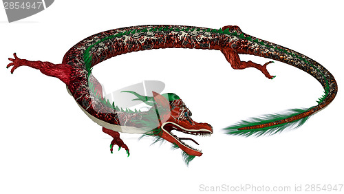 Image of Red Eastern Dragon