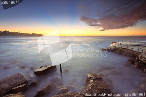 Image of Sunrise at Bronte Beach Australia