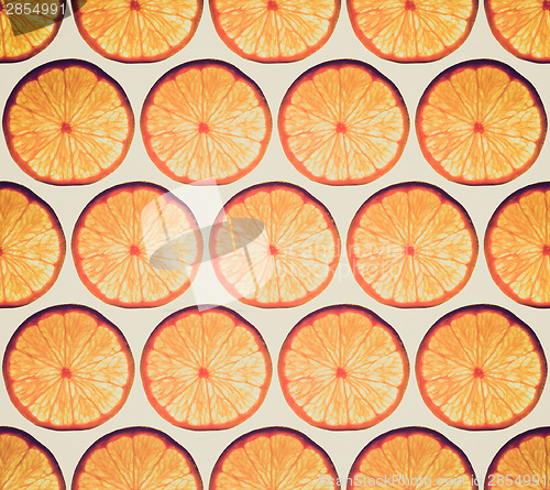 Image of Retro look Orange background