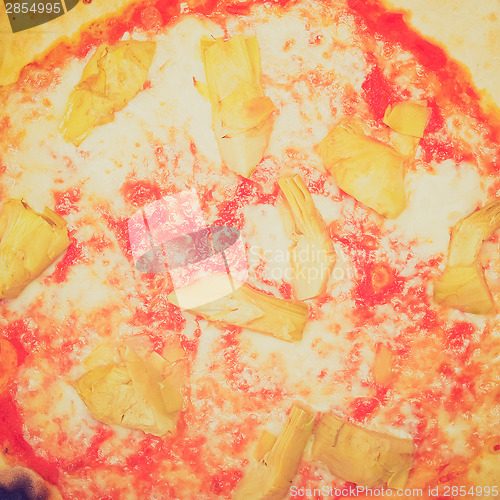 Image of Retro look Artichoke Pizza