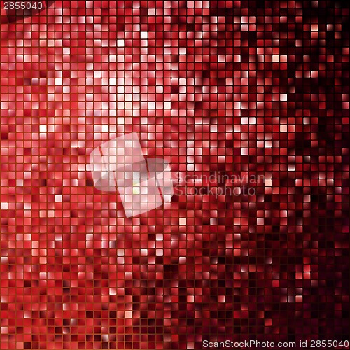 Image of Red glitters on a soft blurred. EPS 10