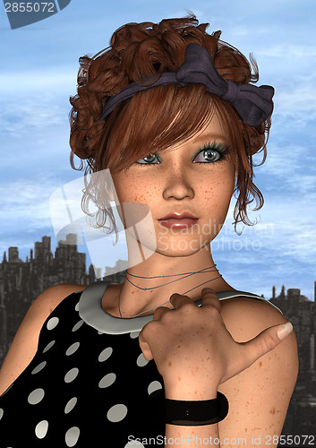 Image of Retro Girl