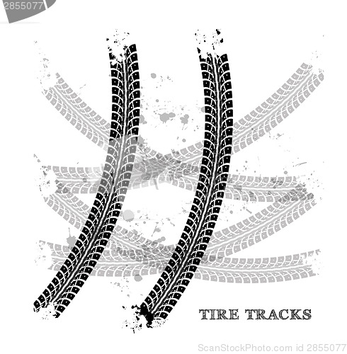 Image of Tire tracks