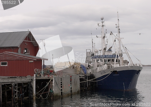 Image of Norwegian fishing boat