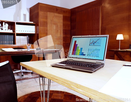 Image of a business meeting room