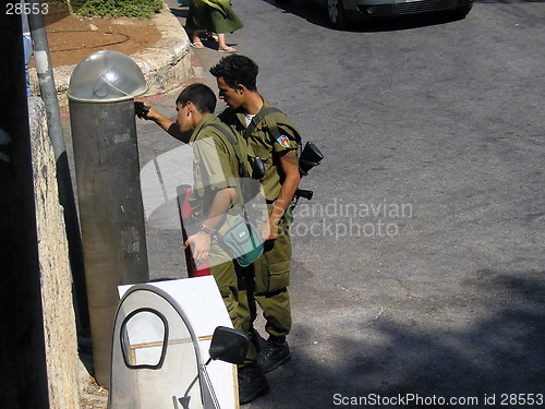 Image of Soldiers in Jerusalem