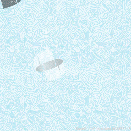 Image of Seamless abstract monochrome pattern with concentric curved circ