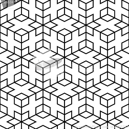 Image of Abstract pattern - seamless geometric mesh