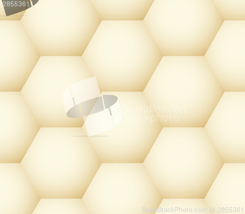 Image of Seamless pattern - geometric honeycomb like simple modern backgr