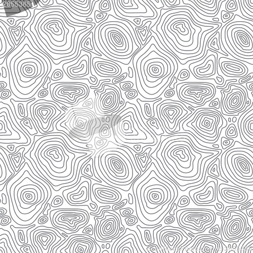 Image of Seamless abstract simple pattern with concentric curved circles