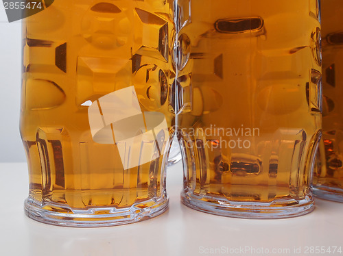 Image of Lager beer glass