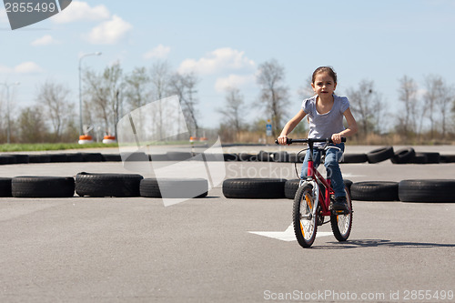 Image of Go bike racing