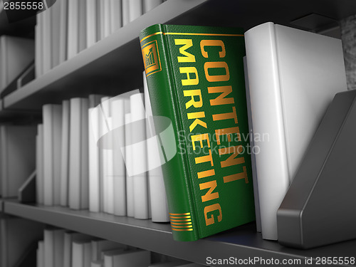 Image of Content Marketing - Title of Book.