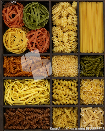 Image of various noodles