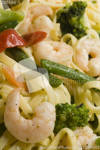 Image of shrimp scampi primavera