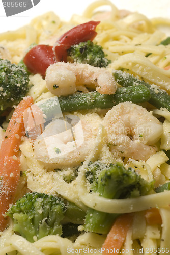 Image of shrimp scampi primavera