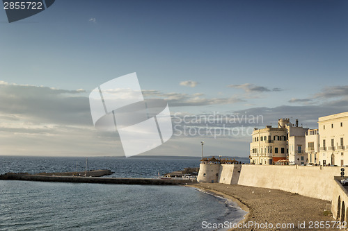 Image of Beach of the old town of Gallipoli (Le)