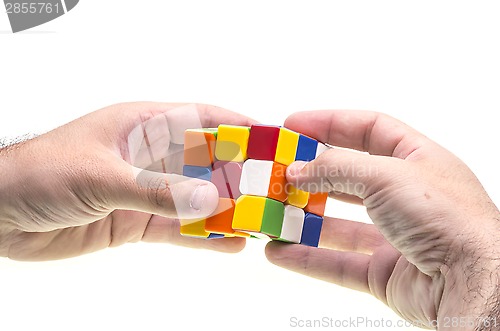 Image of Resolving Rubik's cube