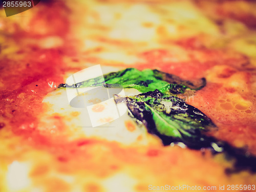 Image of Retro look Pizza picture