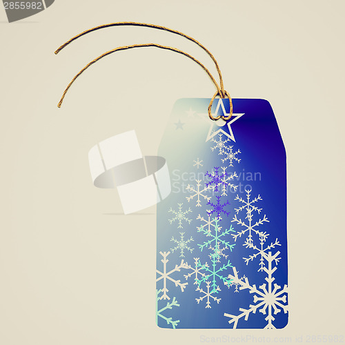 Image of Retro look Tag label Retro look