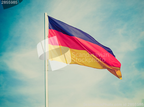 Image of Retro look Flag of Germany