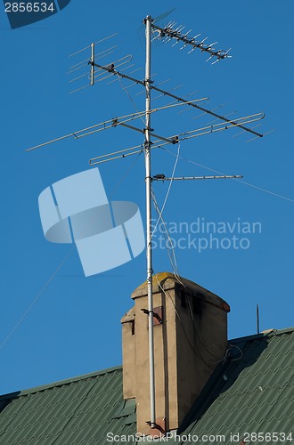 Image of Antenna on the roof