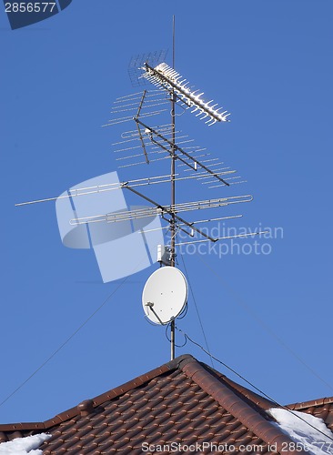 Image of Antenna on the roof