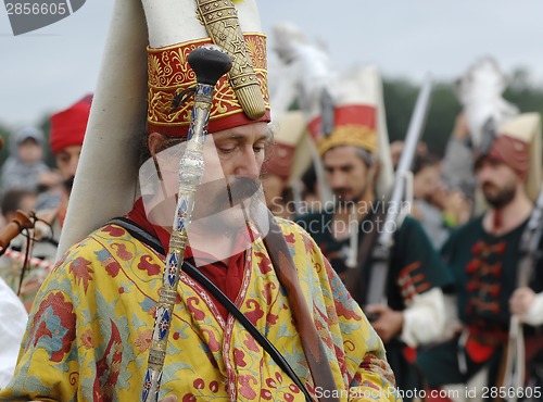 Image of Re-inactment of Victory in battle near the Molodi village 1572