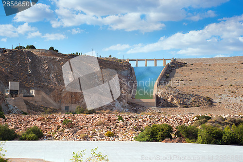 Image of View on the Cuevas del Almanzora reservoir