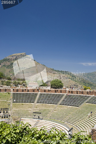Image of ancient theater taormina