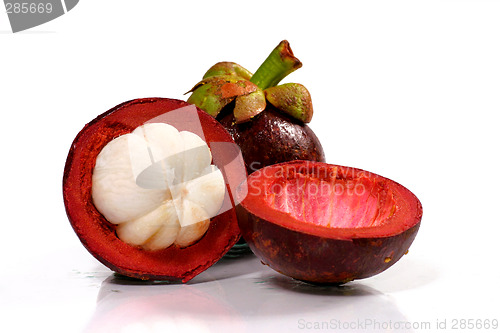 Image of fresh mangosteen