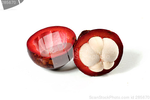 Image of fresh mangosteen