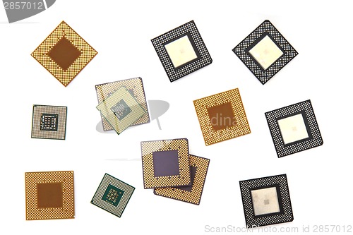 Image of microprocessors