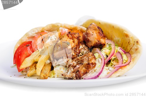 Image of greek gyros