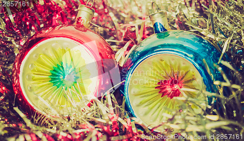 Image of Retro look Baubles