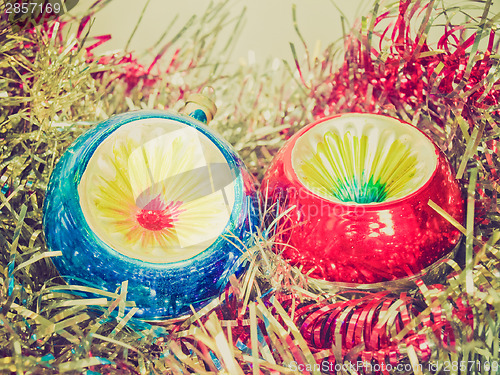 Image of Retro look Baubles