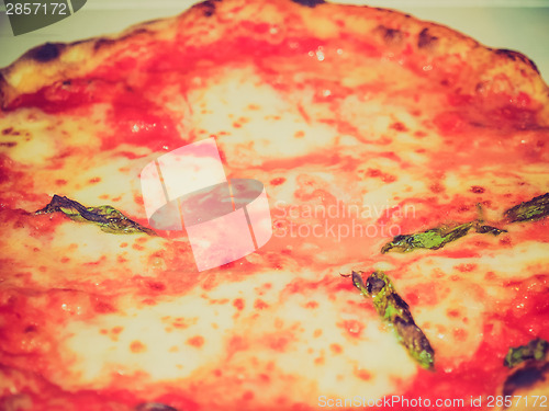 Image of Retro look Pizza Margherita